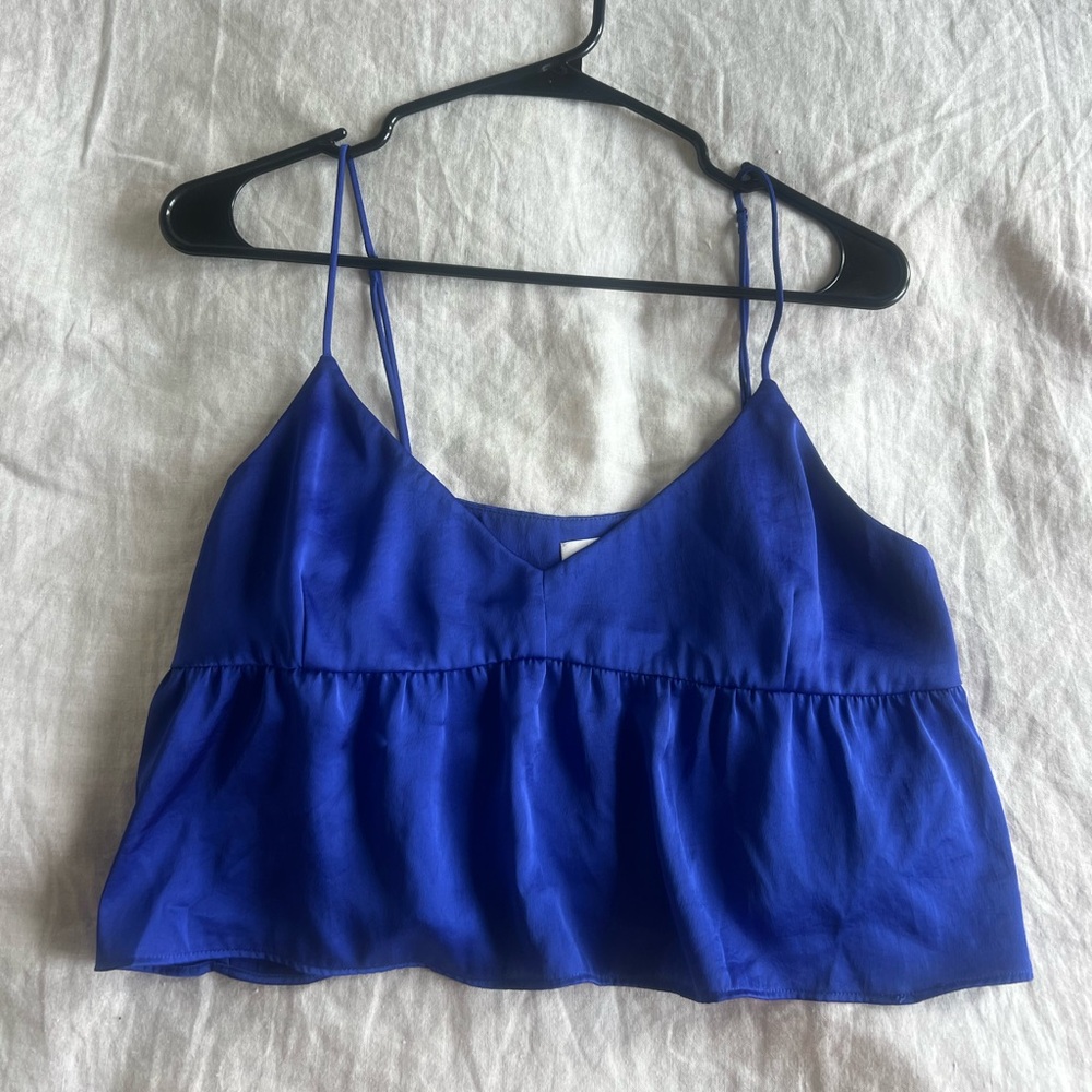Aritzia Wilfred satin lover camisole